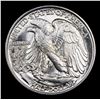 Image 3 : 1945-p Walking Liberty Half Dollar 50c Grades Choice+ Unc