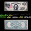 Image 1 : 1917 $1 Large Size Legal Tender, Signatures of Spellman & White, FR39  Grades vf+