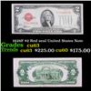 Image 1 : 1928F $2 Red seal United States Note Grades Select CU