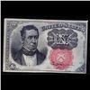 Image 2 : 1875 US Fractional Currency 10c Fifth Issue fr-1266 Short Key Grades xf+