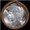 Image 2 : ***Auction Highlight*** Full solid date 1923-p Peace silver $1 roll, 20 coins Unc (fc)