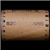 Image 5 : ***Auction Highlight***  AU/BU Slider Brinks Shotgun Morgan $1 Roll 1896 & P Ends Virtually UNC (fc)