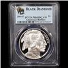 Image 2 : Proof ***Auction Highlight*** 2001-p Buffalo Black Diamond Modern Commem Dollar $1 Graded pr69 dcam 