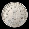 Image 3 : ***Auction Highlight*** 1883 FS-312 RPD Shield Nickel 5c Graded ms65 By SEGS (fc)