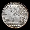 Image 2 : ***Auction Highlight*** 1936-s Bay Bridge Near TOP POP Old Commem Half Dollar 50c Graded ms68 By SEG