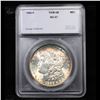 Image 4 : ***Auction Highlight*** 1886-p vam 6B R5 Morgan Dollar $1 Graded ms67 By SEGS (fc)