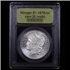 Image 4 : ***Auction Highlight*** 1878-cc vam 20 I2 R5 Morgan Dollar $1 Graded Choice Unc By USCG (fc)