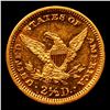 Image 3 : ***Auction Highlight*** 1882-p Gold Liberty Quarter Eagle $2 1/2 Graded Select Unc PL By USCG (fc)