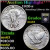 Image 1 : ***Auction Highlight*** 1920-s Standing Liberty Quarter 25c Graded Select Unc By USCG (fc)