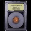 Image 4 : ***Auction Highlight*** 1909-s Indian Cent 1c Graded Gem+ Unc RB By USCG (fc)