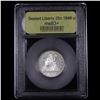Image 4 : ***Auction Highlight*** 1846-p Seated Liberty Quarter 25c Graded Select+ Unc By USCG (fc)