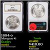 Image 1 : NGC 1884-o Morgan Dollar $1 Graded ms65 By NGC