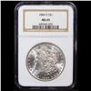 Image 2 : NGC 1884-o Morgan Dollar $1 Graded ms65 By NGC
