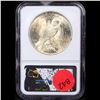 Image 3 : NGC 1923-p Peace Dollar $1 Graded ms64 By NGC