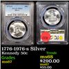 Image 1 : PCGS 1776-1976-s Silver Kennedy Half Dollar 50c Graded ms67 By PCGS