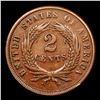 Image 3 : 1864 Two Cent Piece 2c Graded AU Details