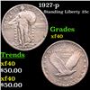 Image 1 : 1927-p Standing Liberty Quarter 25c Graded xf