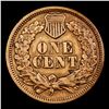 Image 3 : 1863 Indian Cent 1c Graded xf+