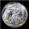 Image 2 : 1941-d Walking Liberty Half Dollar 50c Graded GEM+ Unc