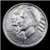 Image 2 : 1937-s Arkansas Old Commem Half Dollar 50c Graded Choice+ Unc
