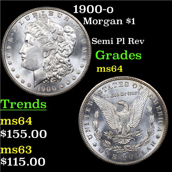 1900-o Morgan Dollar $1 Graded Choice Unc