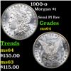 Image 1 : 1900-o Morgan Dollar $1 Graded Choice Unc