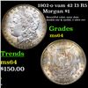 Image 1 : 1902-o vam 42 I3 R5 Morgan Dollar $1 Graded Choice Unc