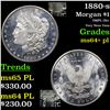 Image 1 : 1880-s Morgan Dollar $1 Graded Choice Unc+ PL