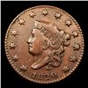 Image 2 : 1820 N-4 R-4 Coronet Head Large Cent 1c Graded vf++