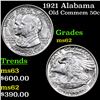 Image 1 : 1921 Alabama Old Commem Half Dollar 50c Graded Select Unc