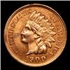 Image 2 : 1900 Indian Cent 1c Graded Select Unc RB