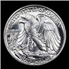 Image 3 : 1942-p Walking Liberty Half Dollar 50c Graded GEM+ Unc