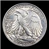 Image 3 : 1945-p Walking Liberty Half Dollar 50c Graded Select+ Unc