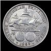 Image 3 : 1893 Columbian Old Commem Half Dollar 50c Graded Select Unc