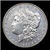 Image 2 : 1897-p Morgan Dollar $1 Graded Unc+ PL