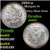 Image 1 : 1882-o Morgan Dollar $1 Graded Choice+ Unc