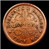 Image 3 : 1863 Robinson & Ballou F-NY-890E-1a R8 Civil War Token 1c Graded xf+