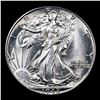 Image 2 : 1942-p Walking Liberty Half Dollar 50c Graded Choice+ Unc
