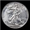 Image 2 : 1944-p Walking Liberty Half Dollar 50c Graded Select+ Unc