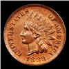 Image 2 : 1883 Indian Cent 1c Graded Choice AU