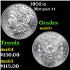 Image 1 : 1902-o Morgan Dollar $1 Graded Select+ Unc