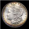 Image 2 : 1898-p Rainbow Toned Morgan Dollar $1 Graded Select Unc