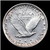 Image 3 : 1920-p Standing Liberty Quarter 25c Graded Choice AU/BU Slider