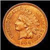 Image 2 : 1908 Indian Cent 1c Graded Gem+ Unc RB