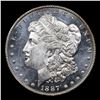 Image 2 : 1887-p Morgan Dollar $1 Graded Select Unc+ DMPL