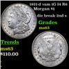 Image 1 : 1921-d vam 1G I4 R6 Morgan Dollar $1 Graded Select Unc