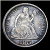 Image 2 : 1875-p Seated Liberty Dime 10c Graded AU Details