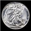 Image 2 : 1945-p Walking Liberty Half Dollar 50c Graded Choice Unc