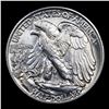 Image 3 : 1945-p Walking Liberty Half Dollar 50c Graded Choice Unc