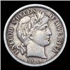 Image 2 : 1909-d Barber Dime 10c Graded vf++